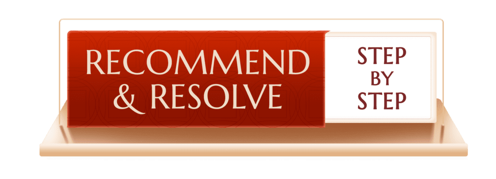 Recommend & Resolve